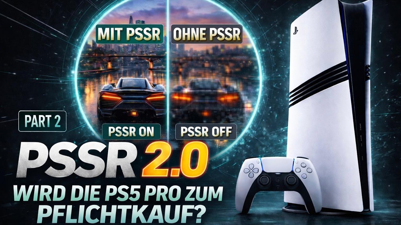 PSSR 2.0: Dieser Unterschied ist KRASS &ndash; Ist die PS5 Pro jetzt Pflicht?!