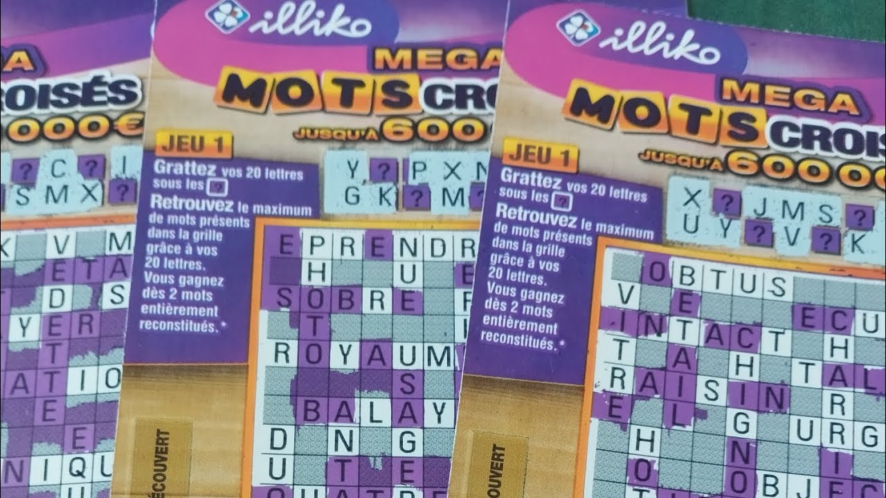3 mots croisés violet à se gratter aujourd'hui 💟