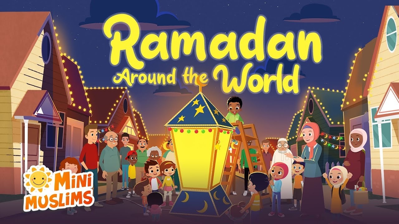 Islamic Songs For Kids 🌙  Ramadan Around The World 🌎 Livestream ☀️