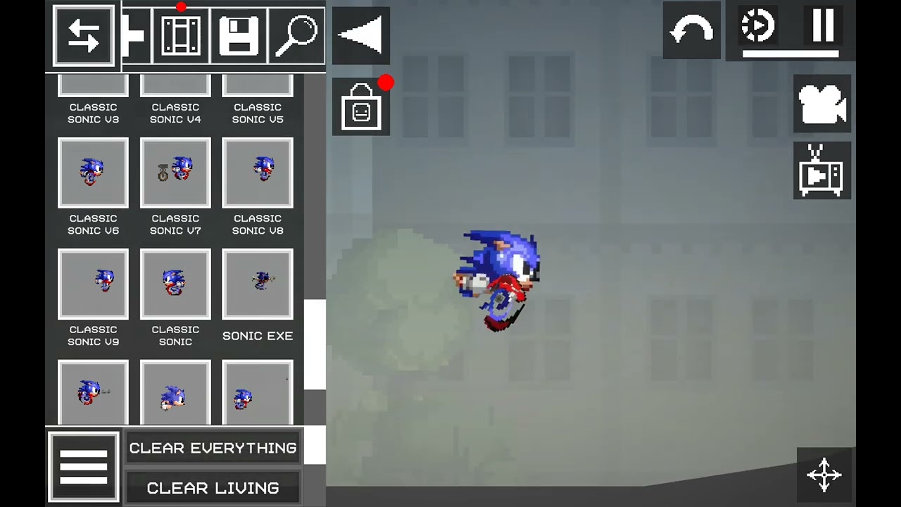 How to make the classic sonic run