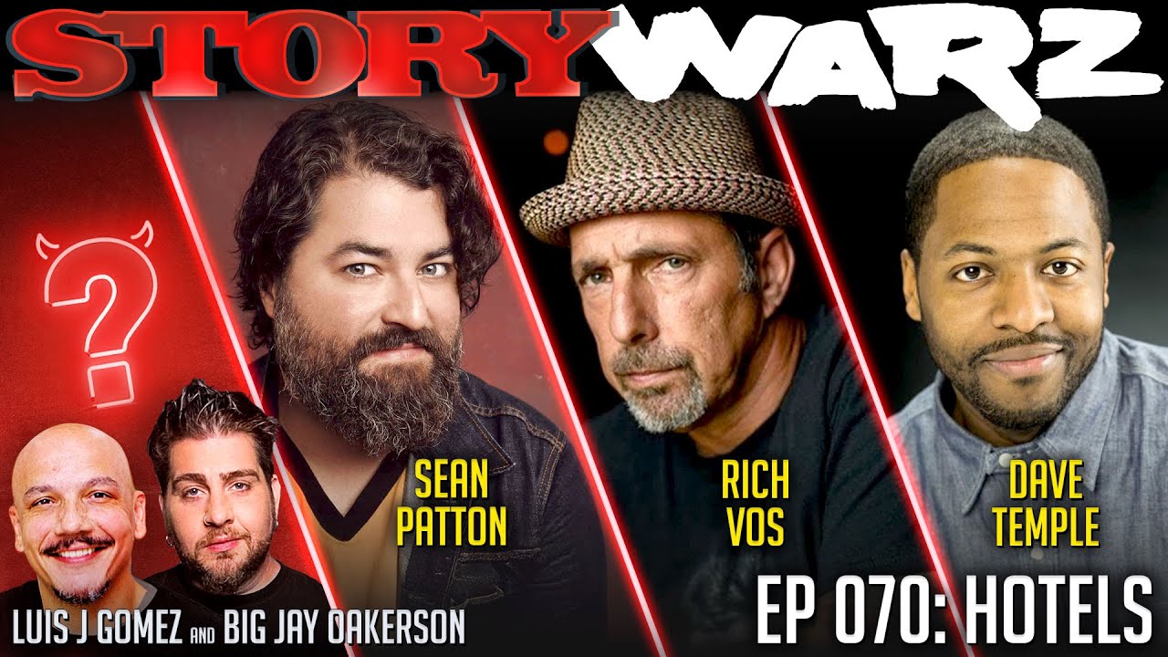 Rich Vos vs Sean Patton vs Dave Temple | Story Warz | Episode 070: Hotels