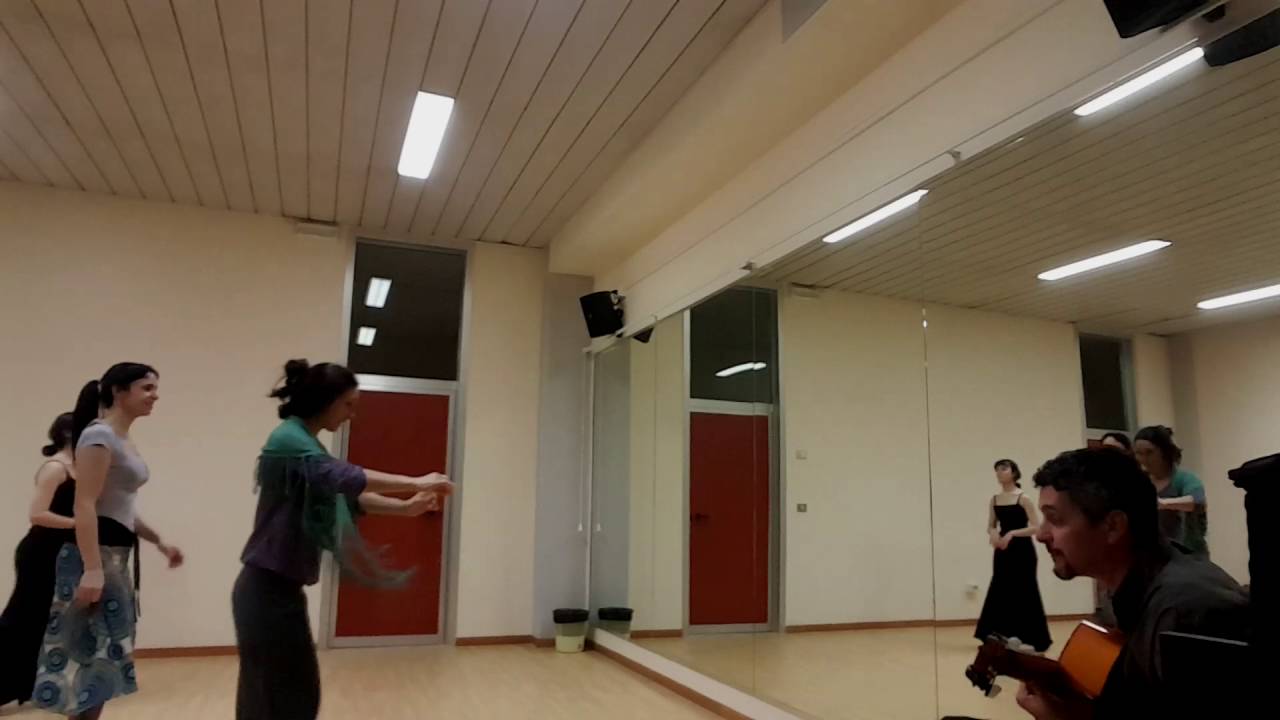 Clase con la Malita. Tango de Triana. Masterclass en Bologna