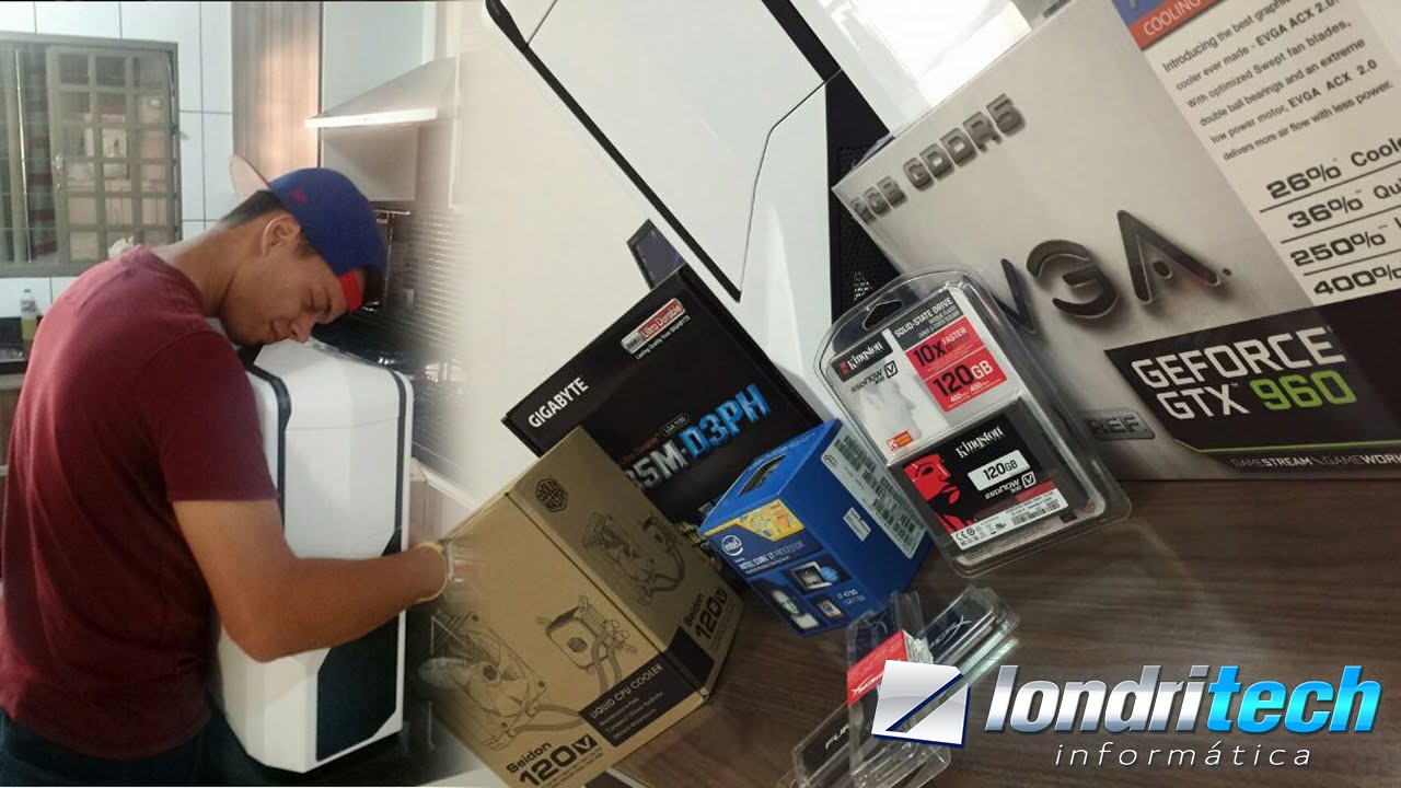 UNBOXING COMPUTADOR NOVO - (PortugaPC)