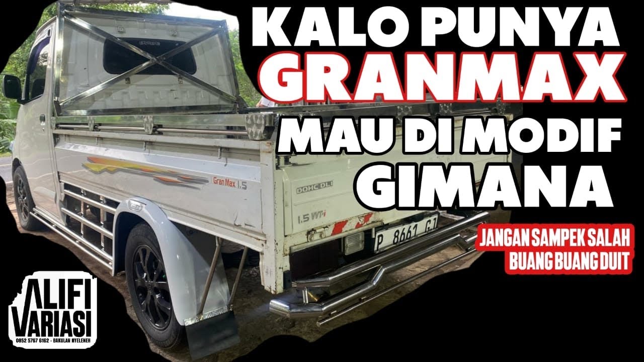 JANGAN SALAH PILIH GRANMAX BERGAYA MODIFIKASI SIMPLE ELEGAN