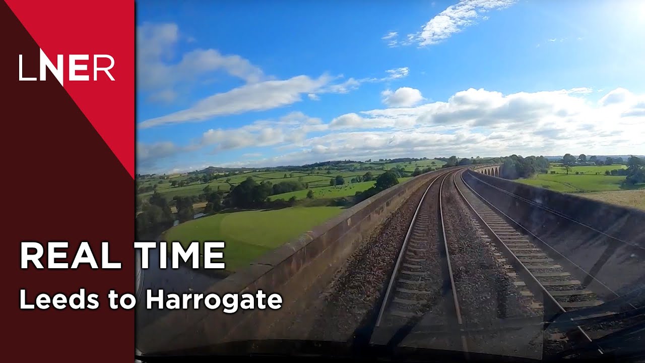 CAB RIDE | Leeds to Harrogate in real time (no sound)