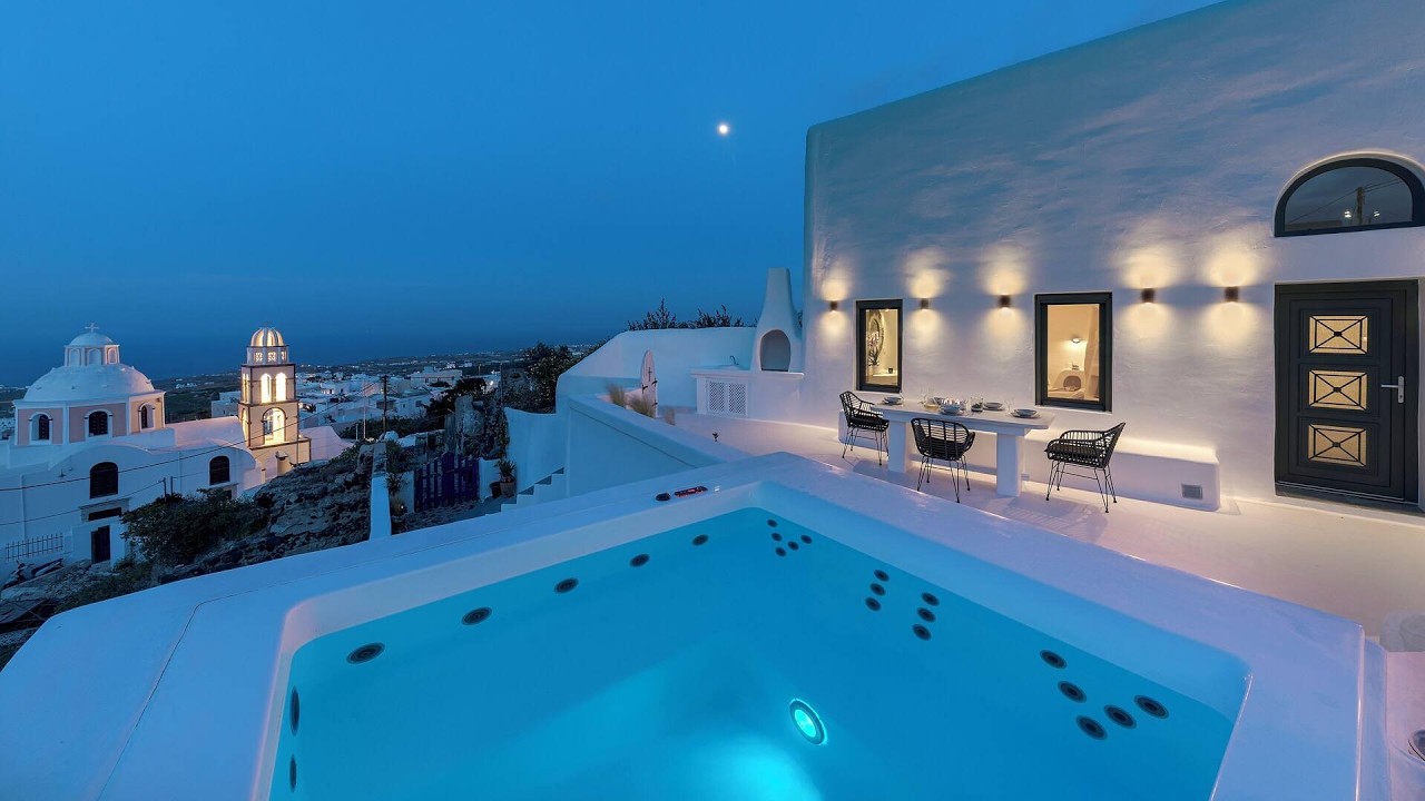 Aleanna Traditional Villa Fira , Greece | Travel With Navya