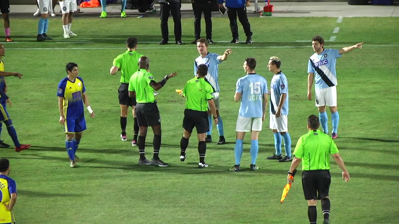 YELLOW CARD AND RED CARD EJECTION!