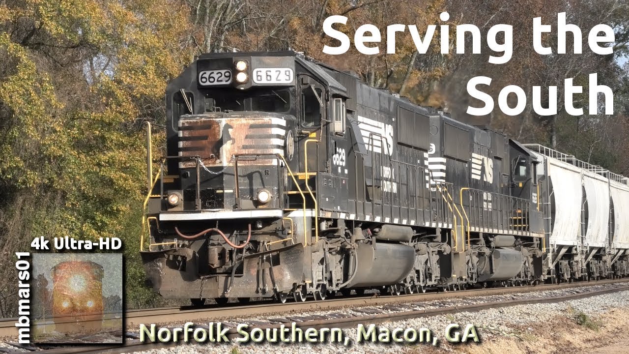 [6N][4k] Norfolk Southern Serving the South, Macon, GA 12/03/2018 ©mbmars01