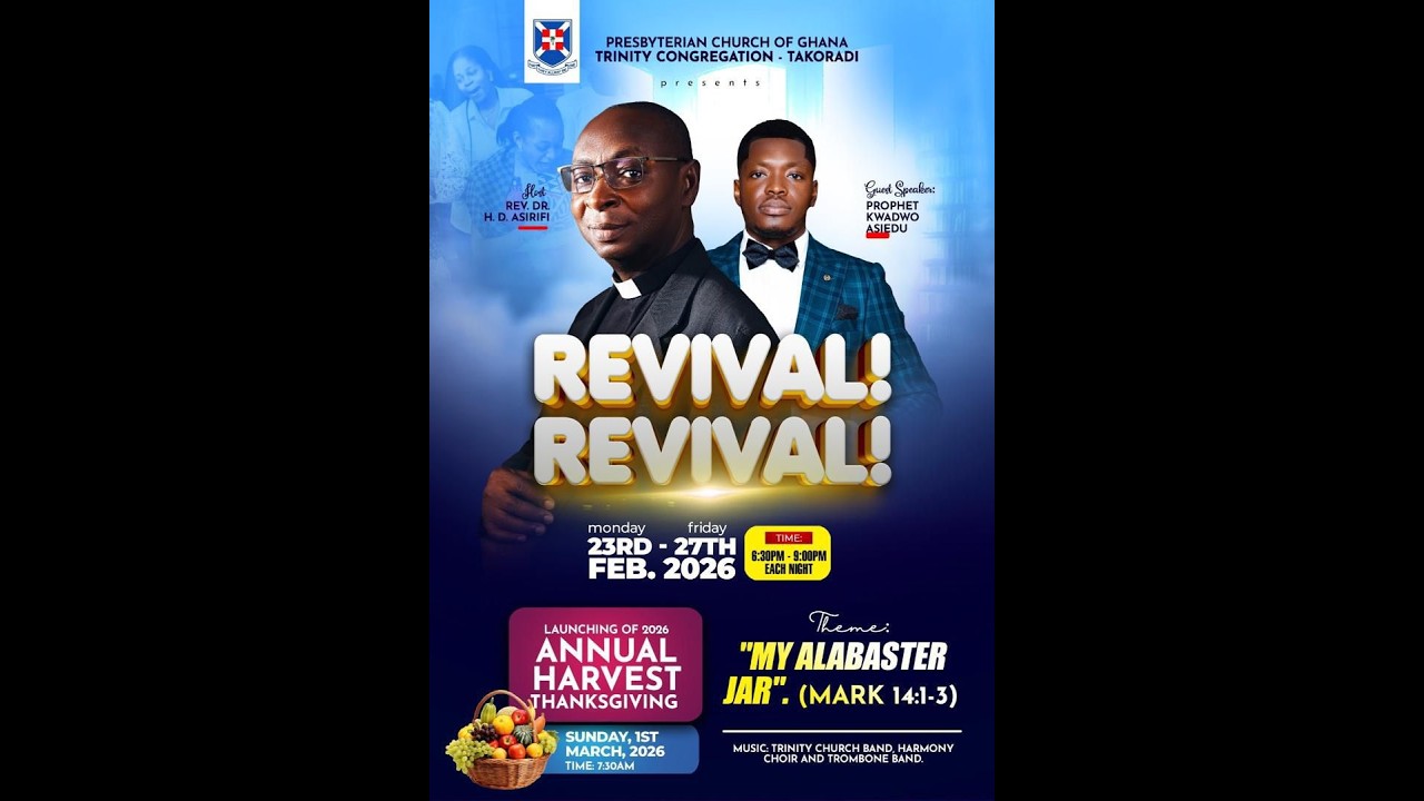 REVIVAL DAY V || MY ALABASTER JAR || LUNCHING ANNUAL HARVEST || 27 -02-2026||