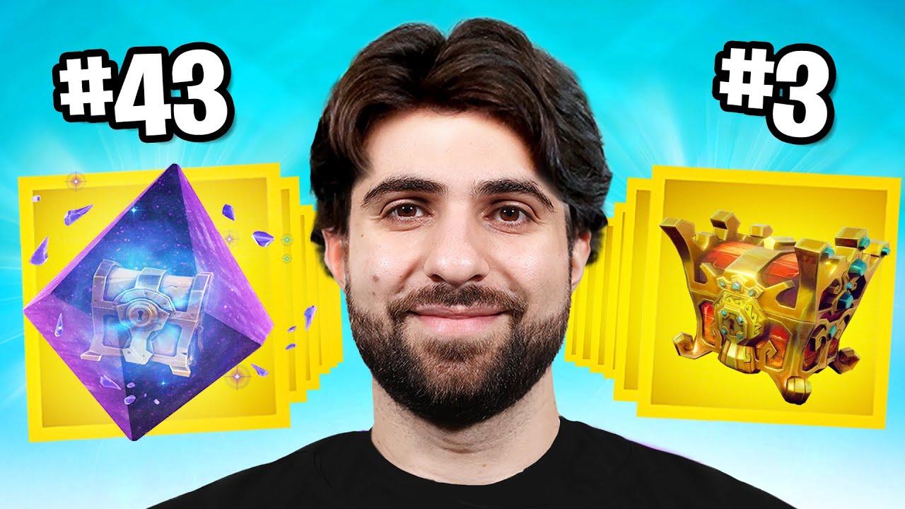 I Ranked EVERY Fortnite Chest!
