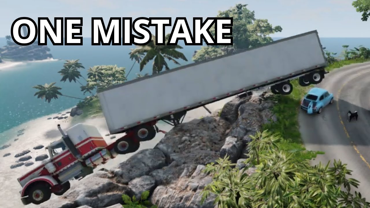 One Mistake and It’s Over | BeamNG