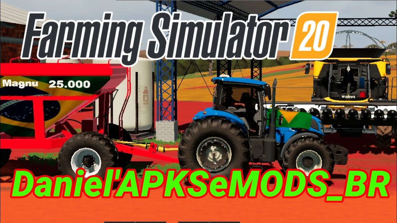 FS 20 mapa Rancho Alegre com mods BRS e com porteiras abertas 
