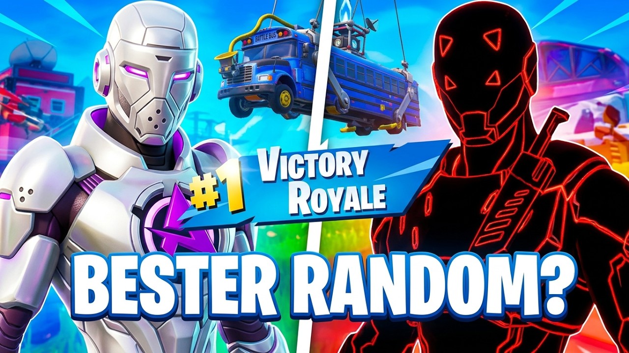 Mit einem RANDOM gewinnen?! (Unmöglich…) | Fortnite