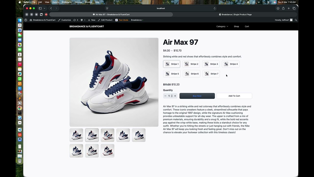 [FluentCart] Creating the single product page with Breakdance builder