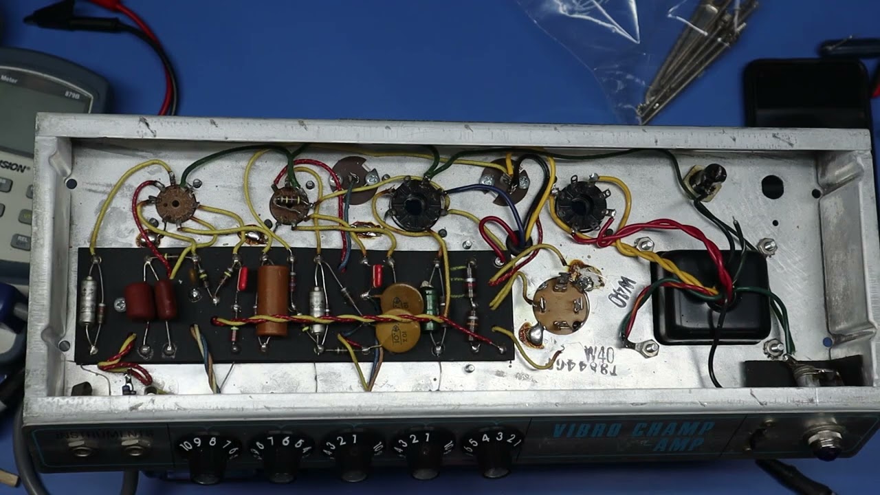 Fender Vibro Champ Restoration From Sparky To Splendid