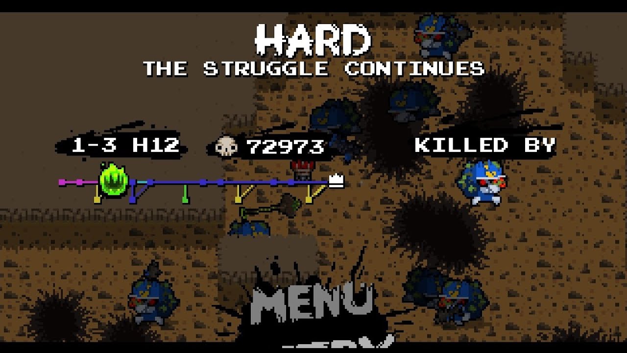 Nuclear Throne: Hardmode Horror 1-3 H12 (Former WR)