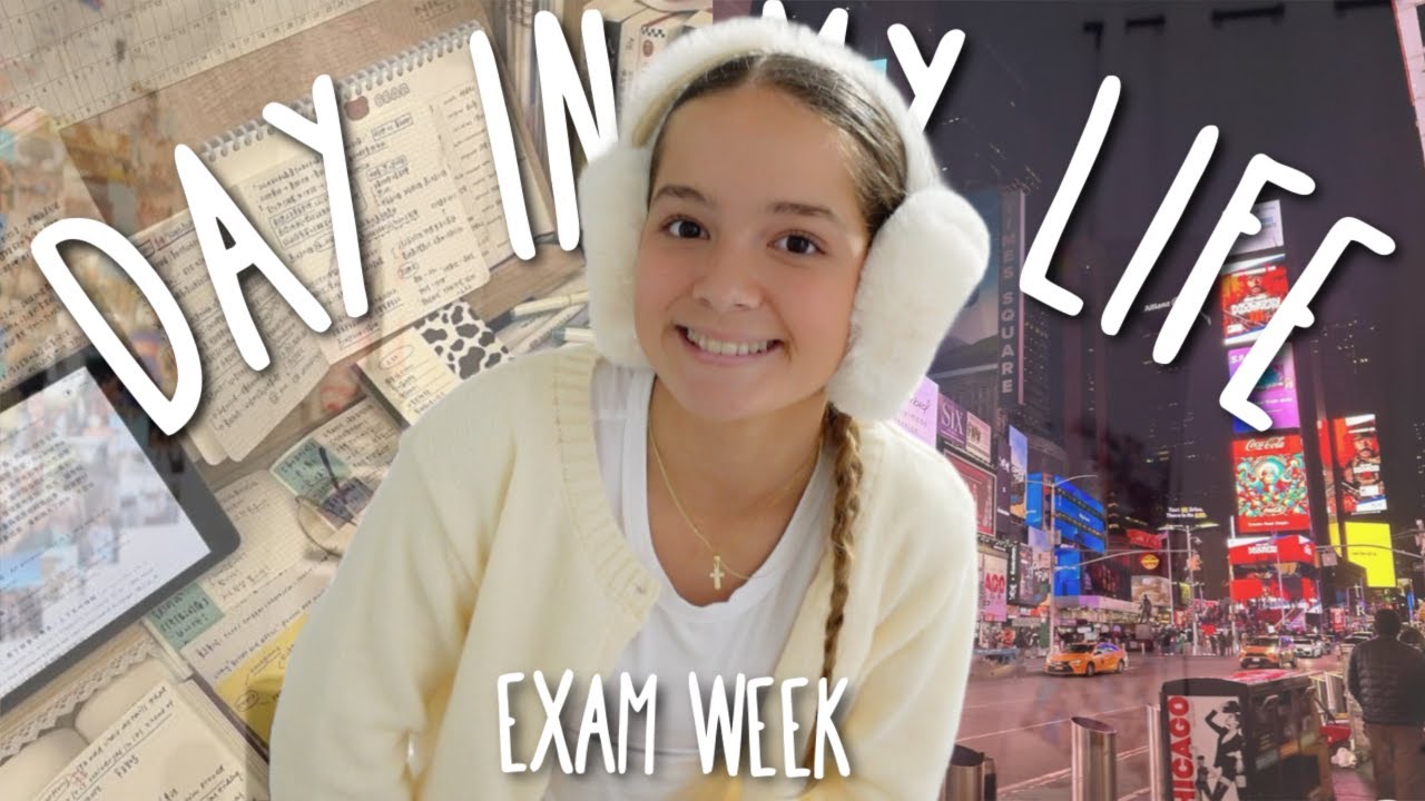 Day in my life during exam week | Emily g