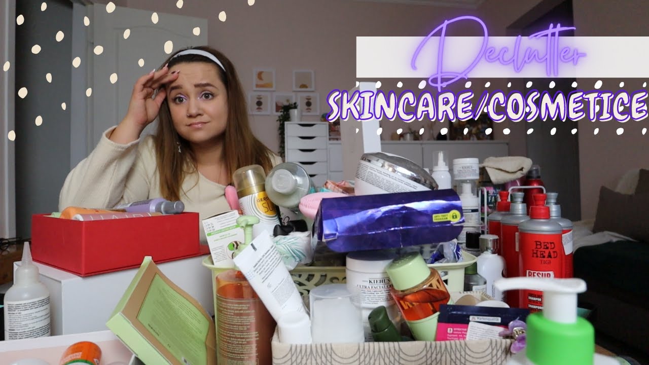 Declutter Cosmetice si Skincare // arunc jumatate din ele