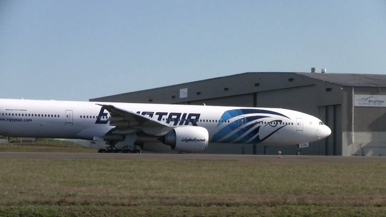 Egypt Air 777 First Flight