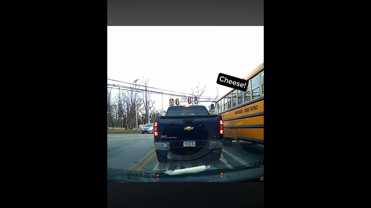 Cheese thrown from a bus 😂 #cheese