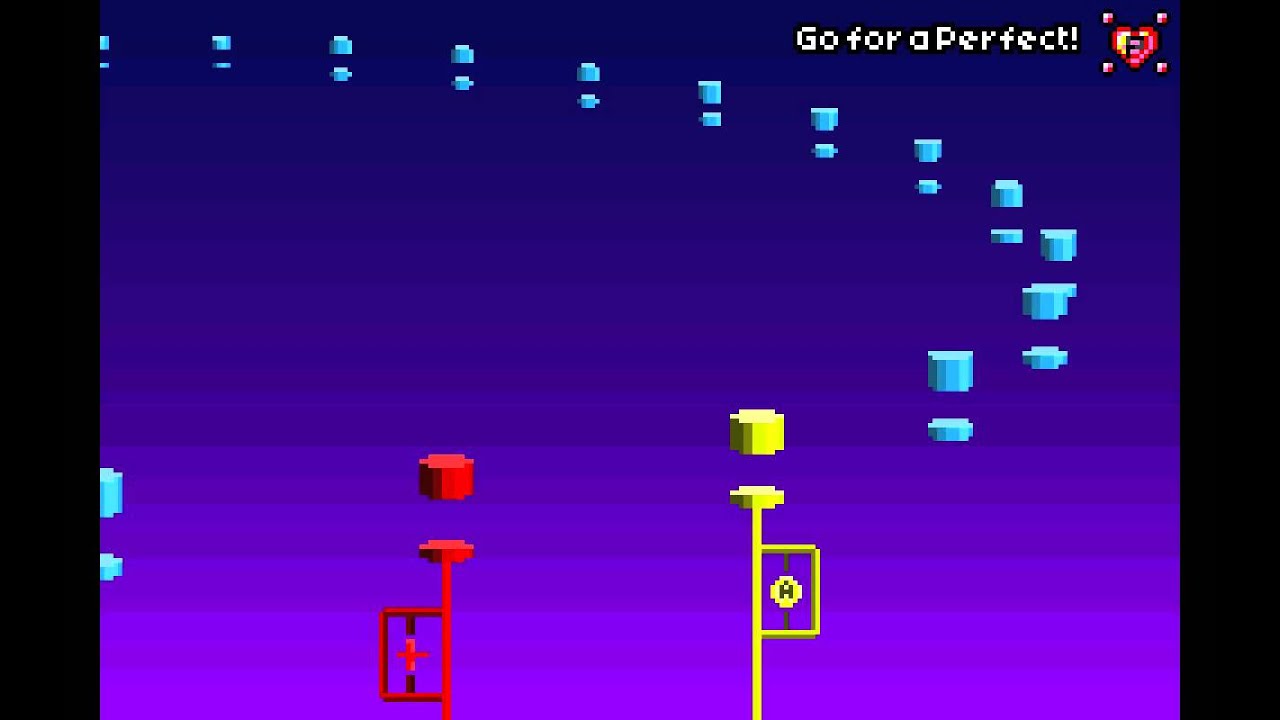 [Rhythm Tengoku] - Hopping Road 2 [Bouncy Road 2] (Perfect) (English) (HQ)