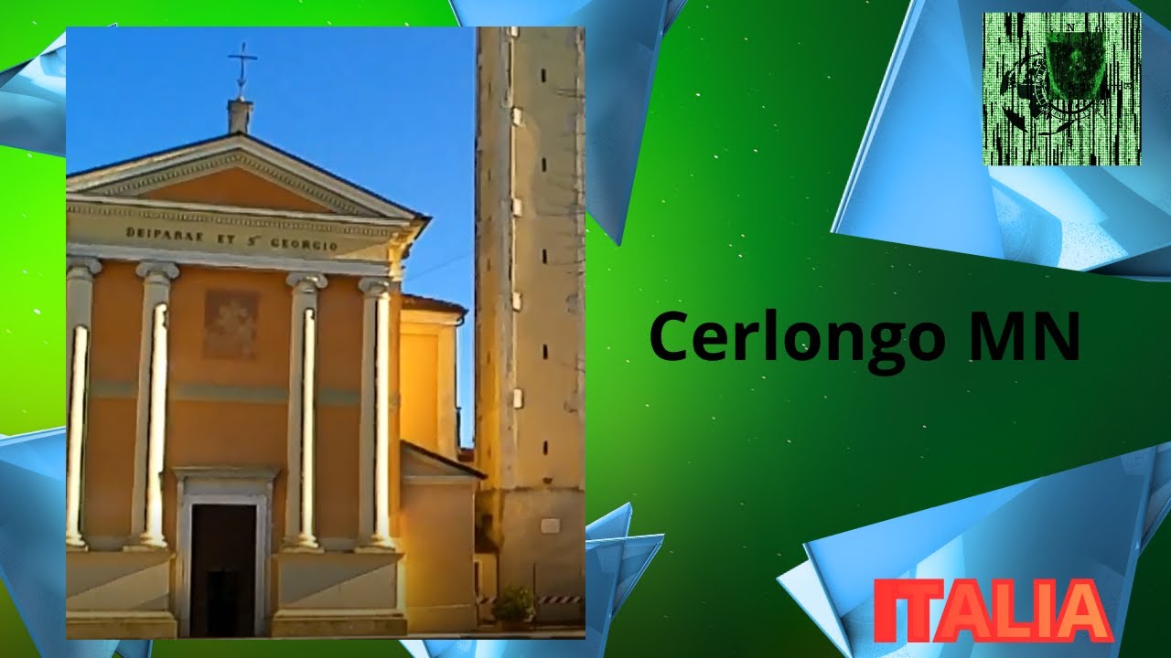 Cerlongo MN la CHIESA parrocchia di Cerlongo, intitolata a San Giorgio