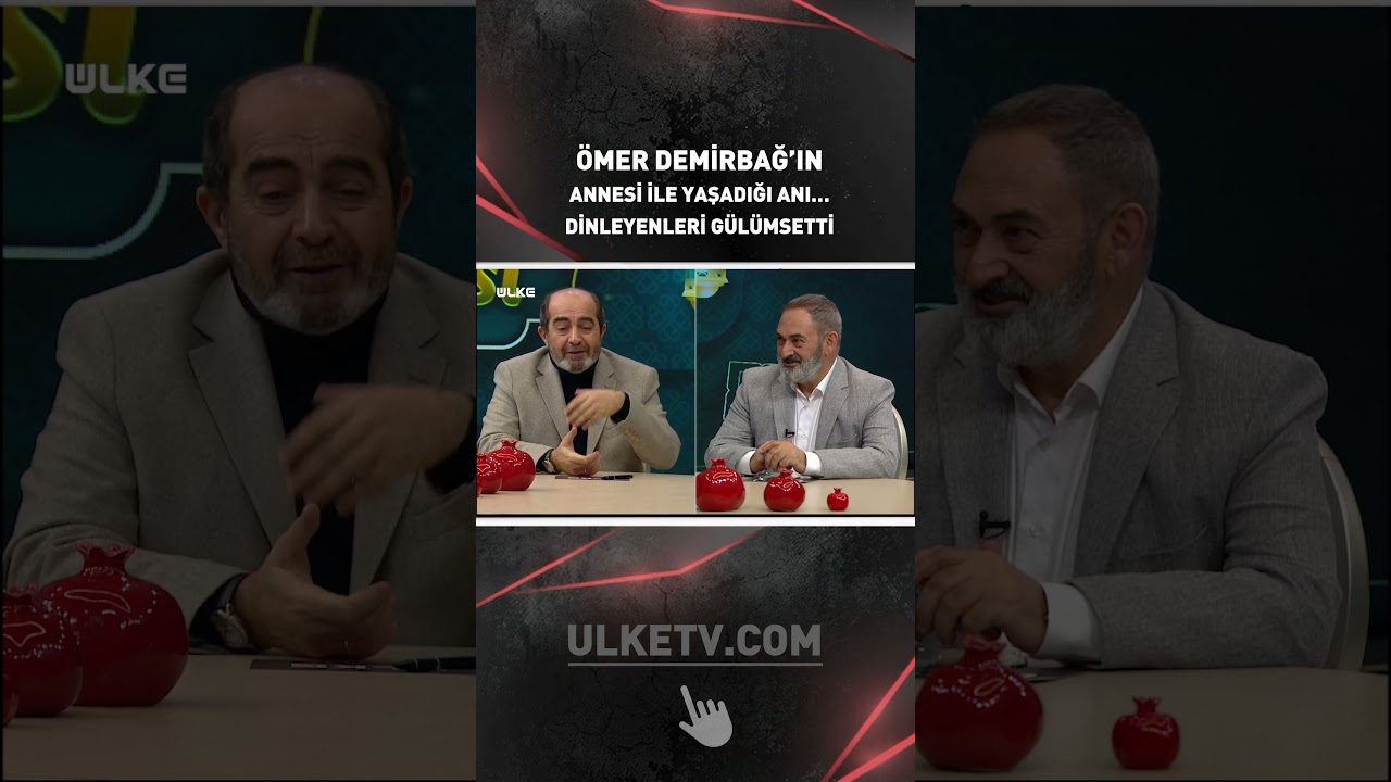 Ömer Demirbağ’ın Annesi İle Yaşadığı Anı… Dinleyenleri Gülümsetti ☺️ #shorts