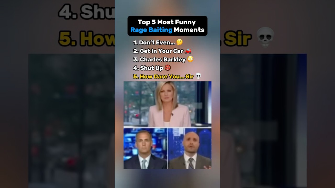 Top 5 Most Funny Rage Baiting Moments 😭💀
