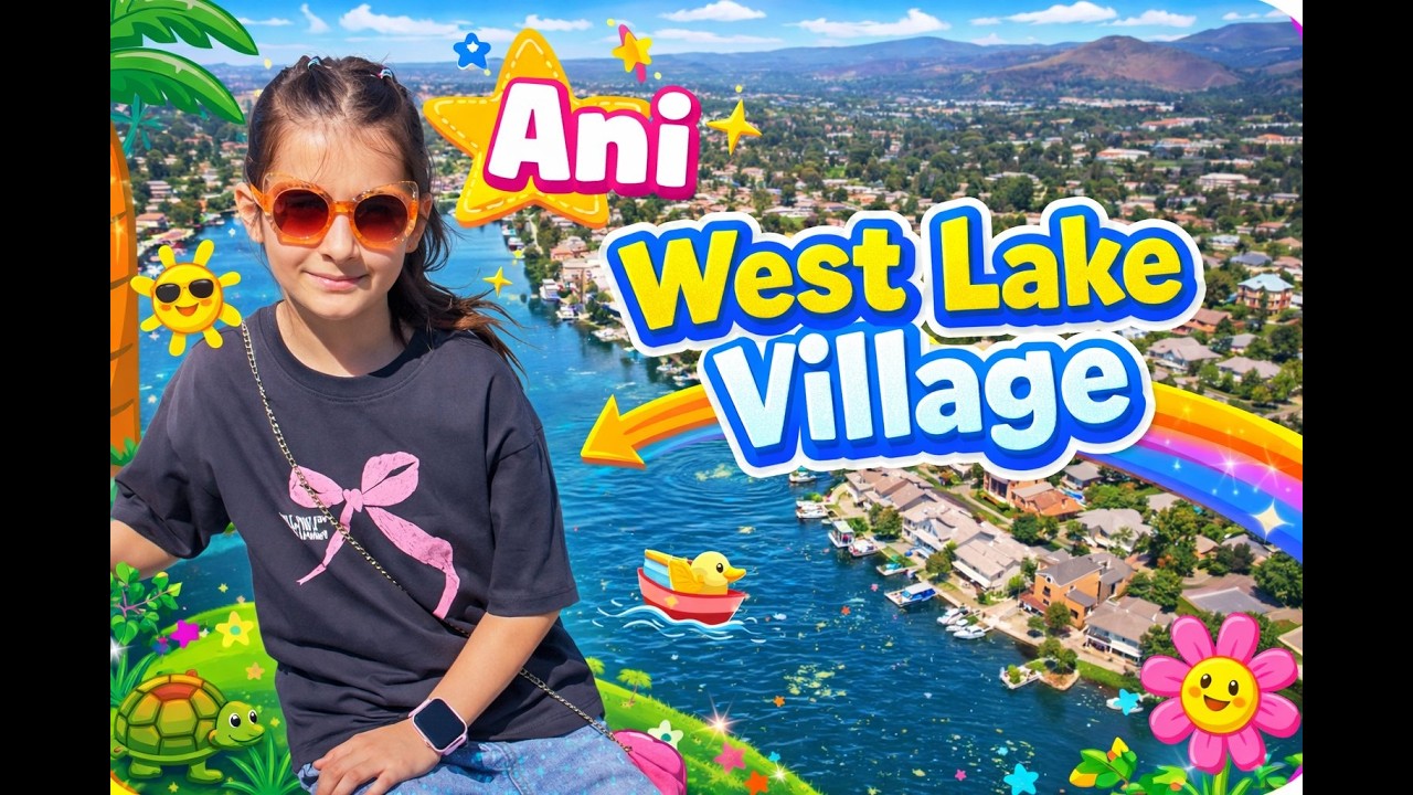 9-ամյա Անիի ճամփորդությունը Westlake Village-ում, Կալիֆորնիա 🌿  Ընտանեկան վլոգ Westlake Village CA 🌿