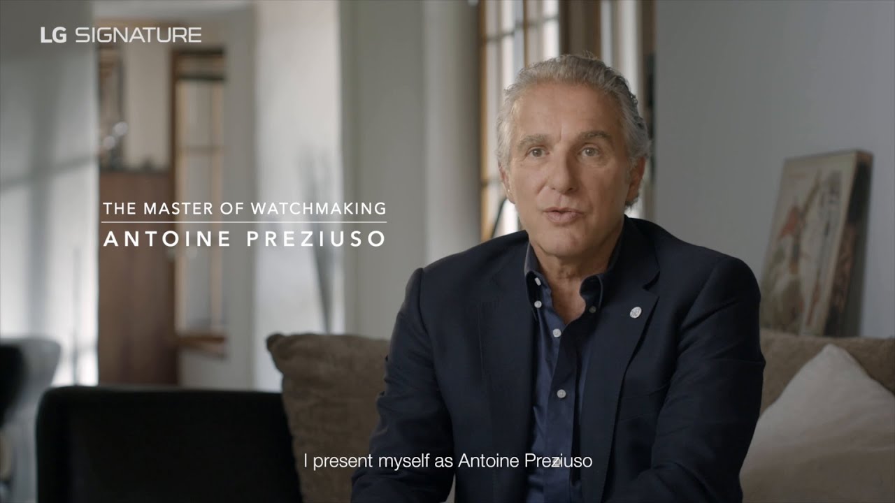 LG SIGNATURE Master Stories Artist Collaboration - Antoine Preziuso