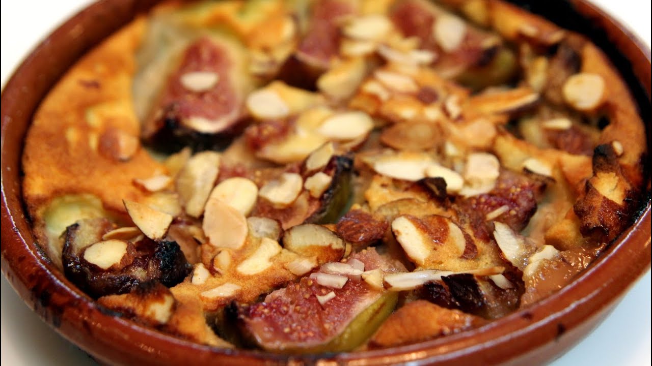Fig and Almond Clafoutis Recipe - CookingWithAlia - Episode 276