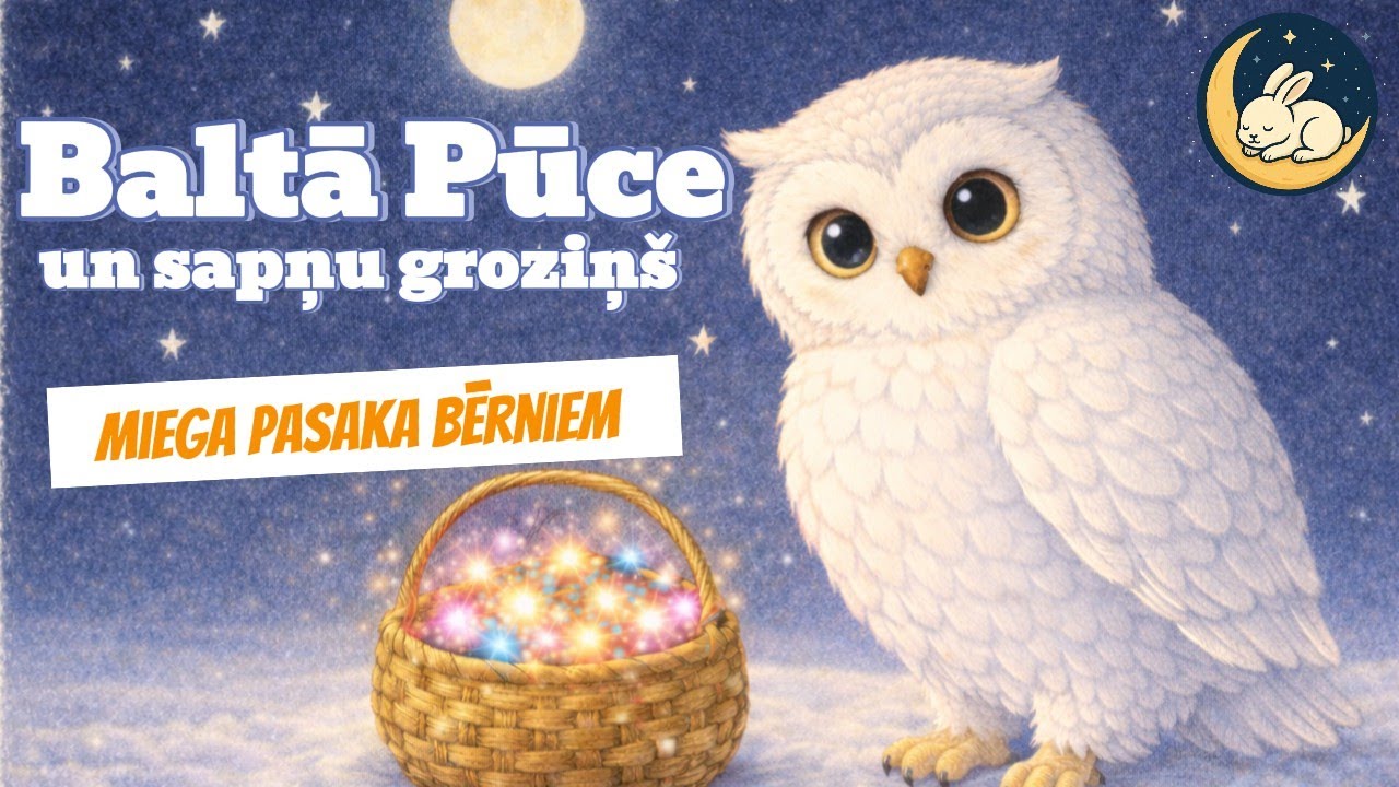 #9 Miega pasaka bērniem: Baltā Pūce un sapņu groziņ&scaron;