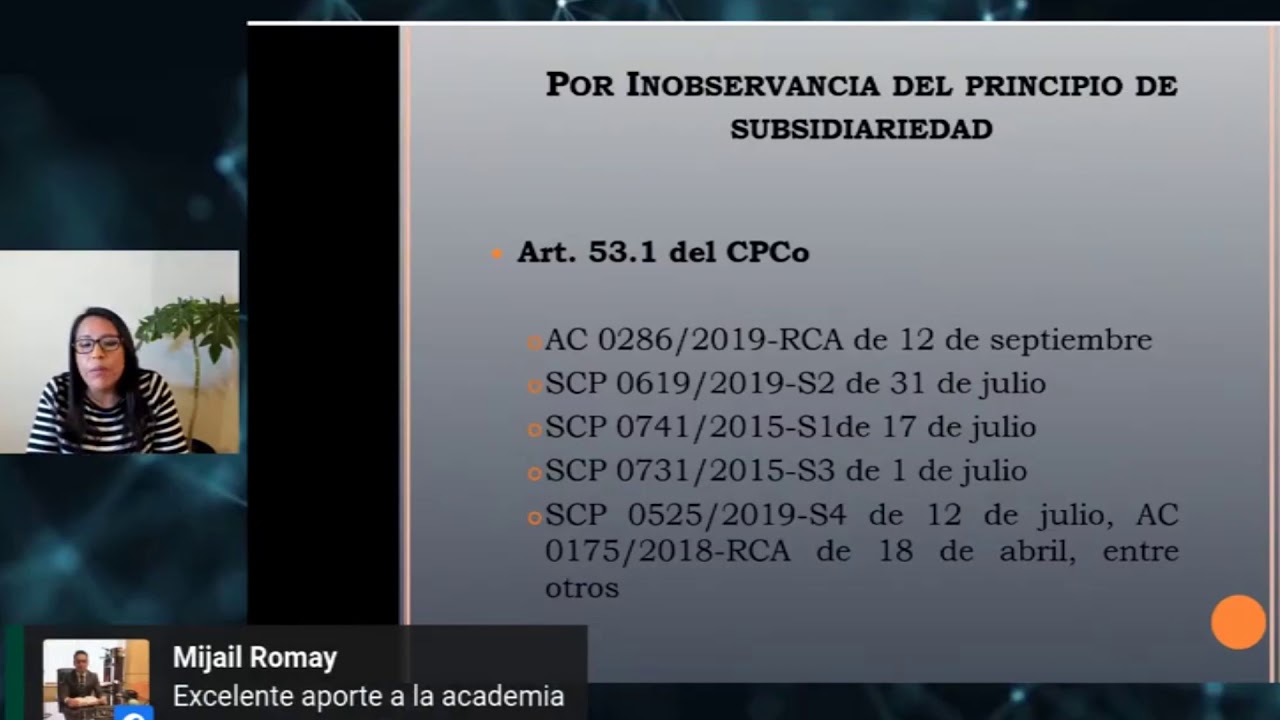 Causales de improcedencia en Amparos Constitucionales en Bolivia por la Dra. Alison Patiño Delgado