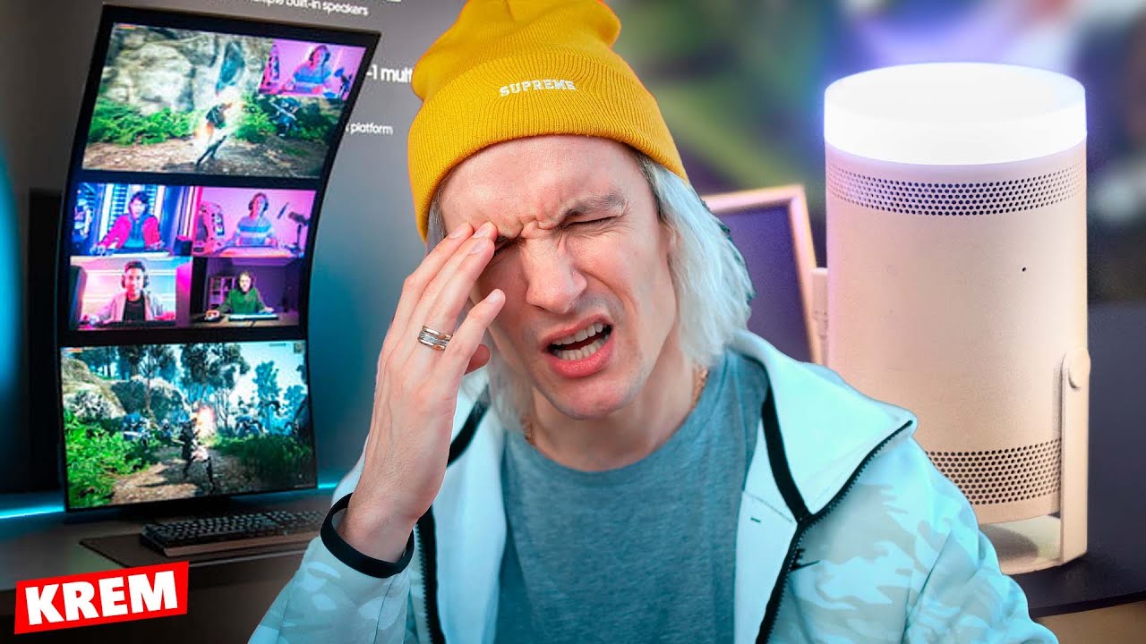 Samsung Odyssey Ark, The Freestyle и Samsung Gaming Hub - CES 2022 Keynote (САМОЕ ИНТЕРЕСНОЕ)