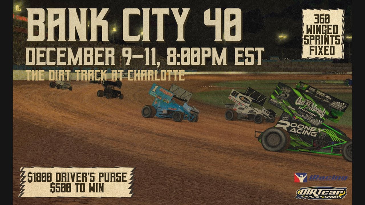 DIRTcar eSports: Bank City 40 Final