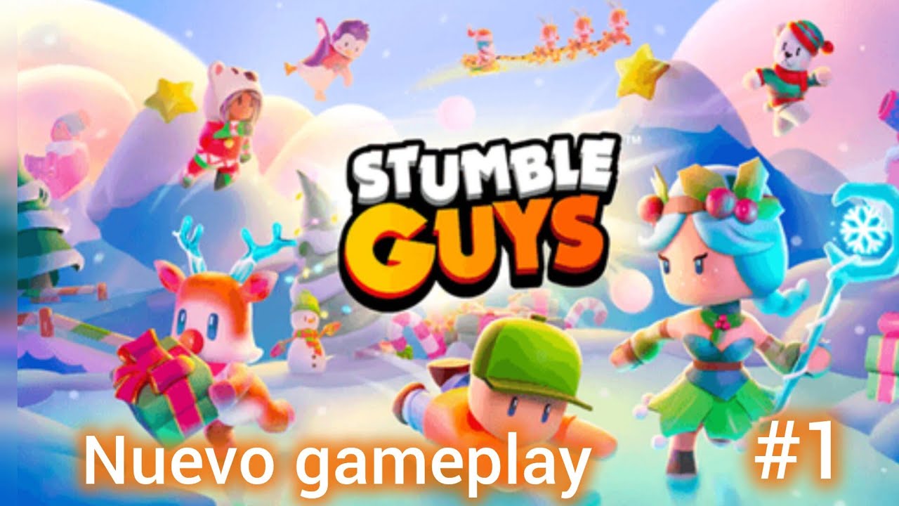 Nuevo gameplay Stumble guys!!#gameplay #stumbleguys#multijugador#multiplayer#adventure 