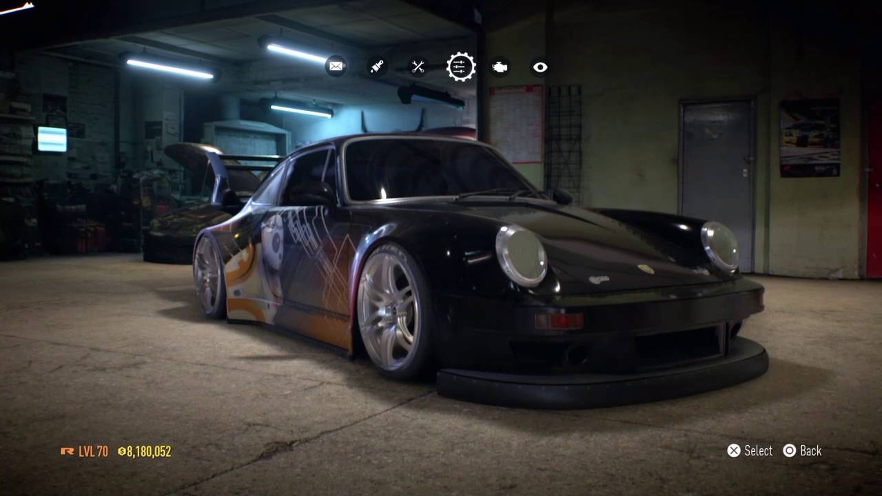 RSR tuning and handling setup