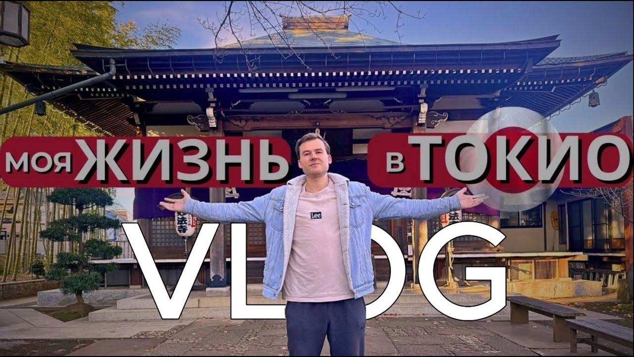 🇯🇵Токио Влог ✨🗼Как я живу в Токио уже 7 лет | Храмы, кофе, спорт, еда, Рождество и туризм