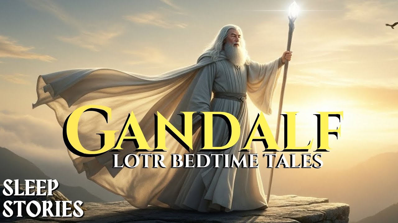 [NO ADS] The White Wizard Returns: Gandalf's Resurrection Tales | Cozy ASMR | LOTR Bedtime Stories
