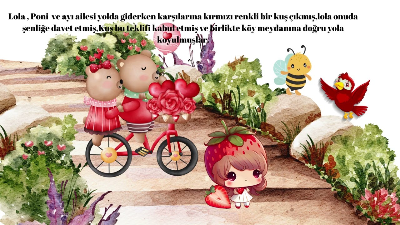 PONİ KIRMIZI RENGİ ÖĞRENİYOR-PONY IS LEARNING THE COLOR RED