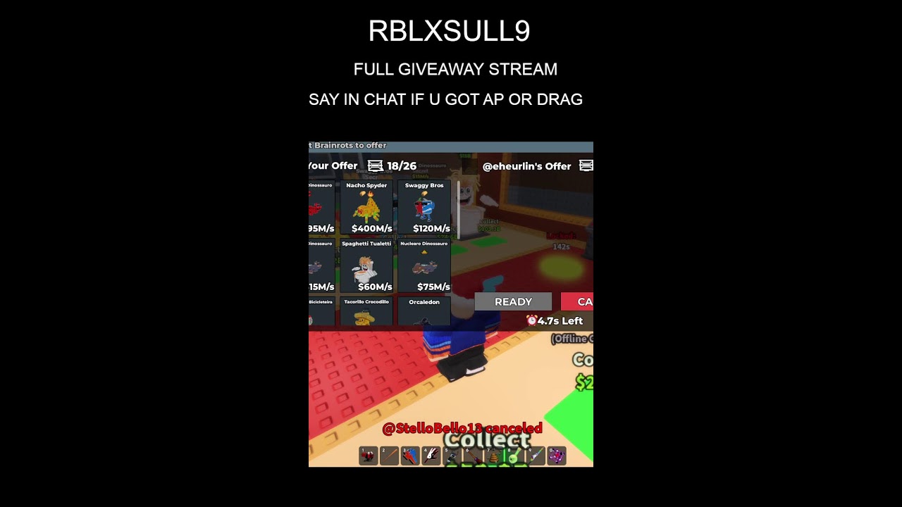 TRADING AND DOING GIVEAWAYS LIVE IN SAB!!!! PUGGS, NUCS, ETC. (Portrait)