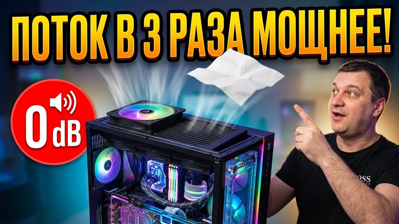 Лучшие вентиляторы для сво пк 2024 ARCTIC P12 PWM PST A-RGB 0dB