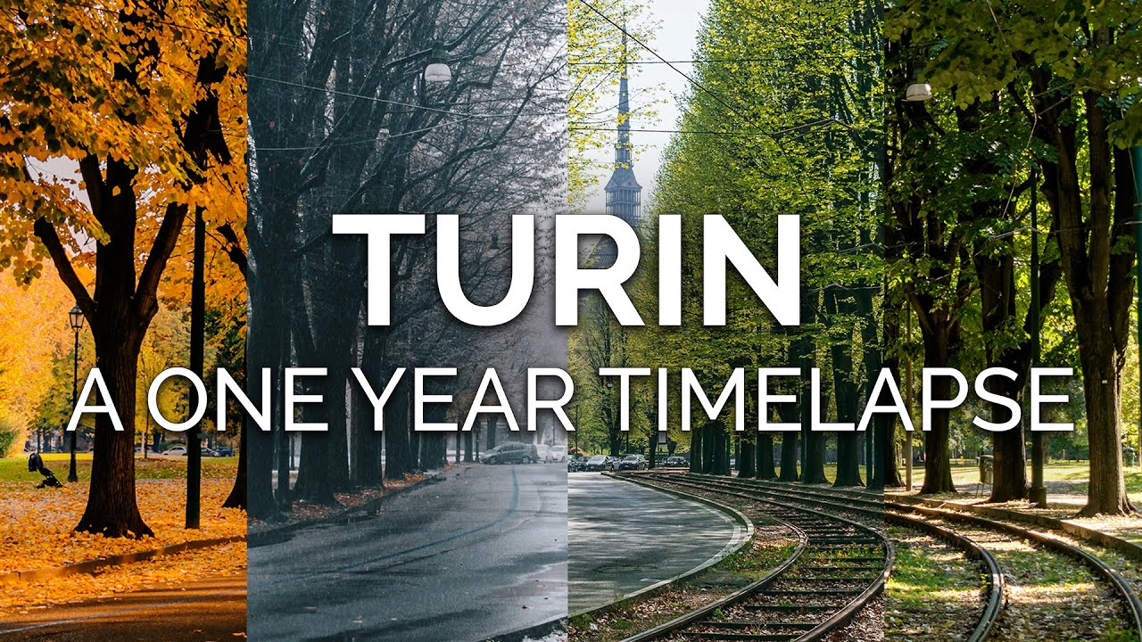 Torino, Italia | Un timelapse lungo un anno