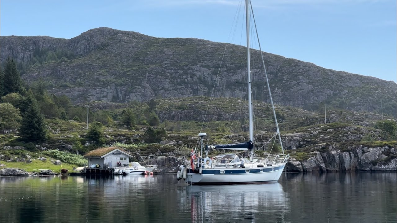 Hallberg-Rassy 352 Sailing to the West Coast of Norway pt 3 | Måløy to Bergen [ENG CAP]