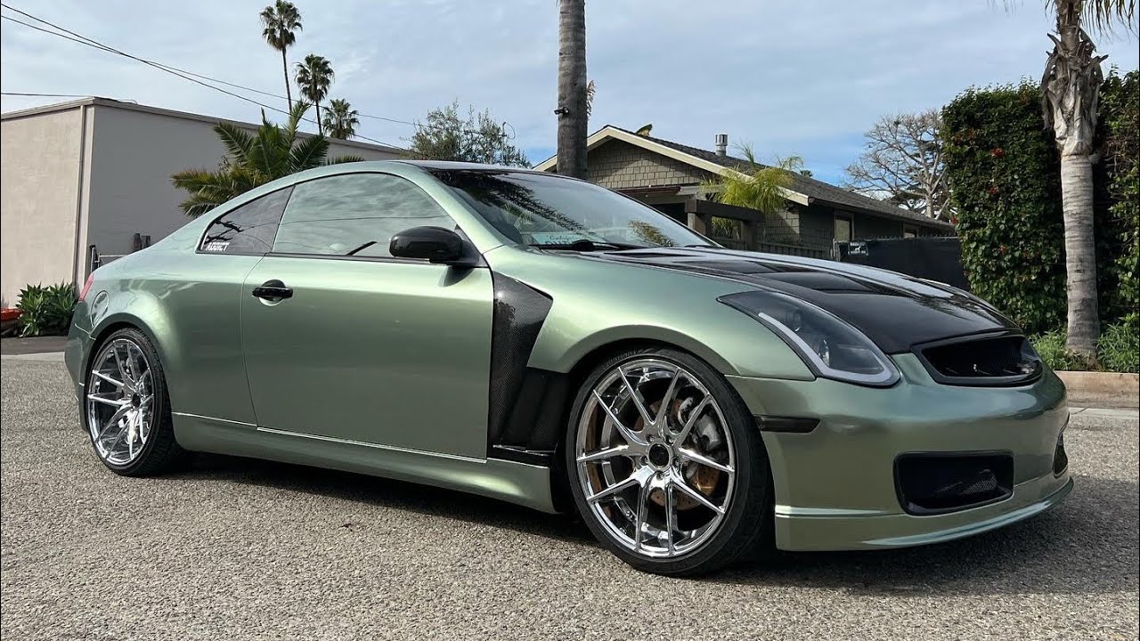 G35 gets a full color change! Milenium Jade tinybot
