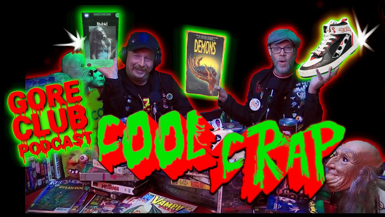 COOL CRAP! Vhs, blurays, and stupid sneakers.