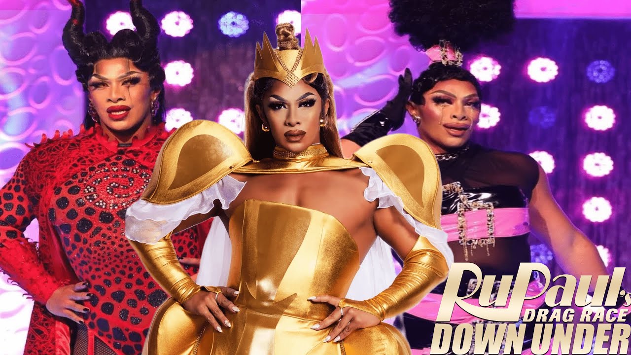 All Of Kween Kong Runway Looks Of RuPaul's Drag Race Down Under S2