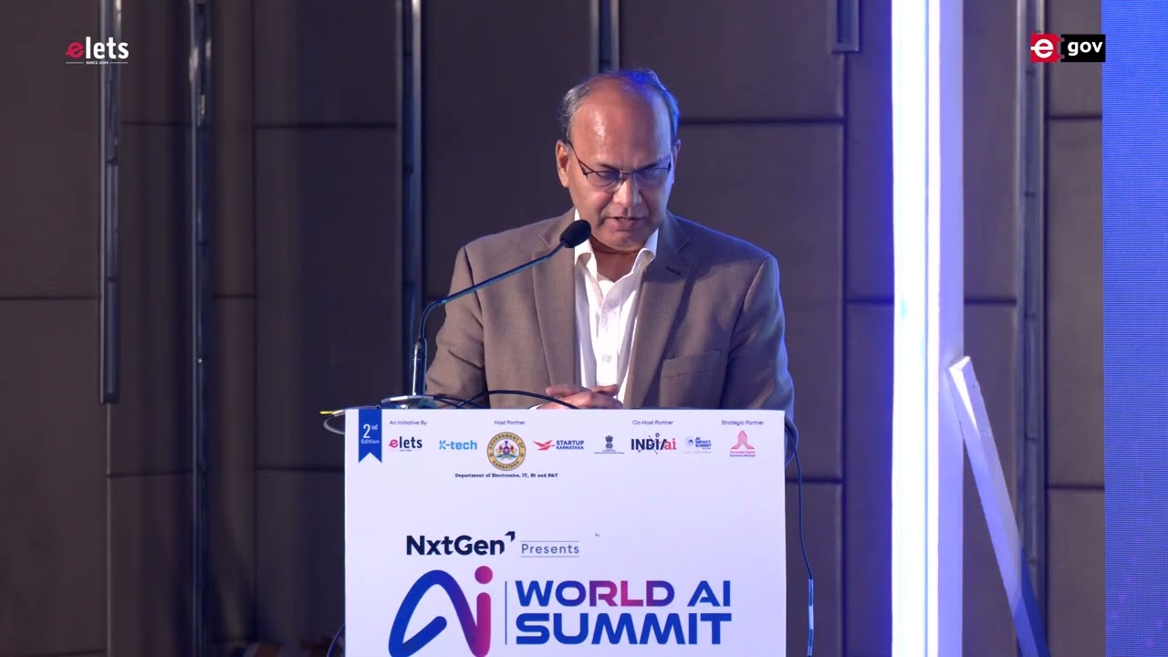 AI&rsquo;s Next Frontier | T. M. Vijay Bhaskar | World AI Summit 2025 | Bengaluru