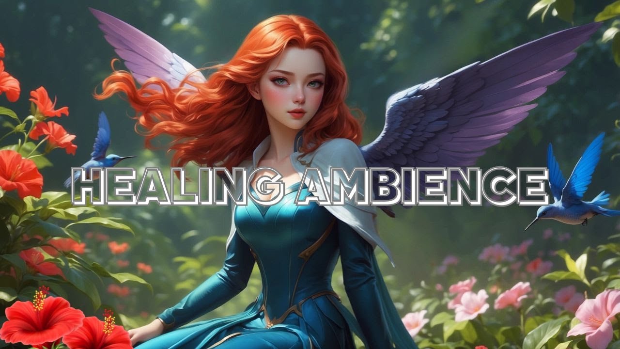 Healing Ambience 🌺 | Soothing Ambient Music for Deep Relaxation/Stress Relief/Healing/Sleep/Spa