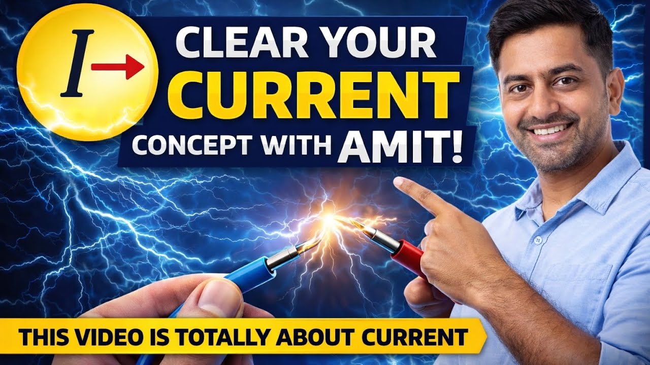 What is Electrical current ⚡ || Basic knowledge of Current 🔋From Zero level concept.